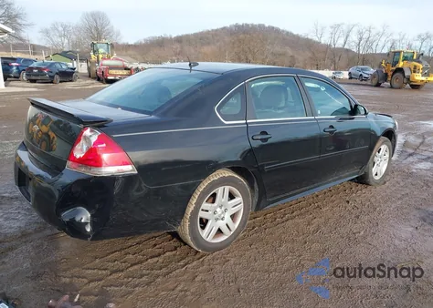 2012 Chevrolet Impala Lt from USA, damaged, VIN 2G1WG5E3XC1258503